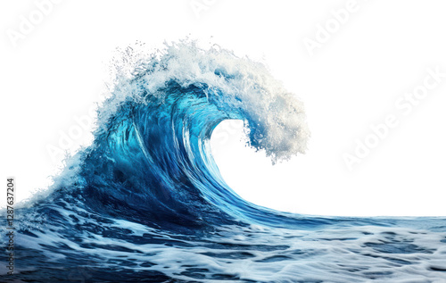 Fototapeta Naklejka Na Ścianę i Meble -  PNG A ocean wave border photography nature water.