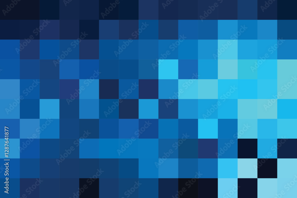 Mosaic Abstract in blue colors Background Mosaic Abstract in blue colors Background