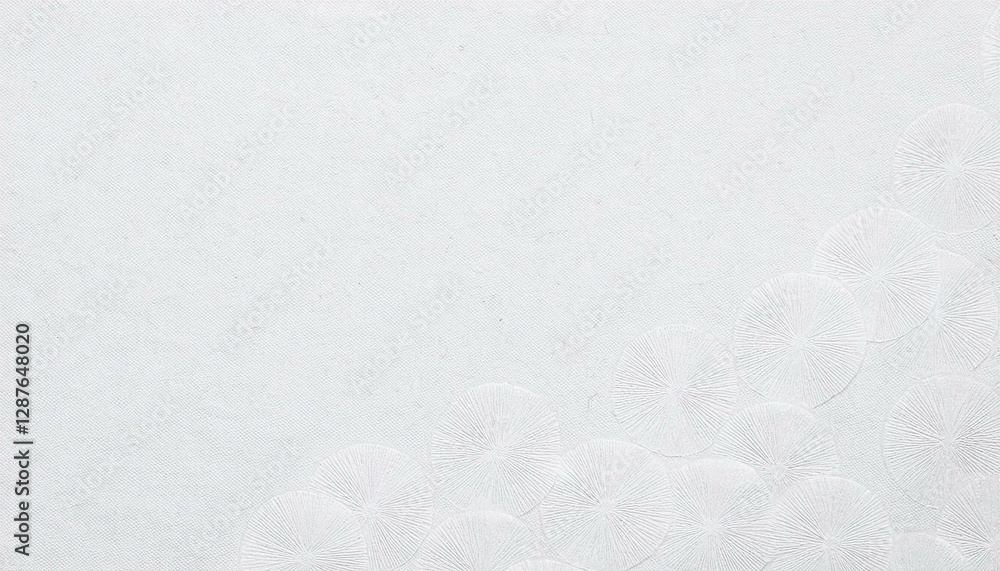 Obraz premium 和紙のテクスチャ、背景素材（白）