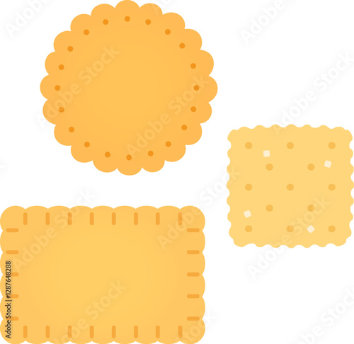 ビスケットの背景素材