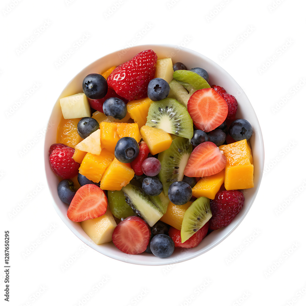 fresh fruit salad in a bowl fresh fruit salad in a bowl