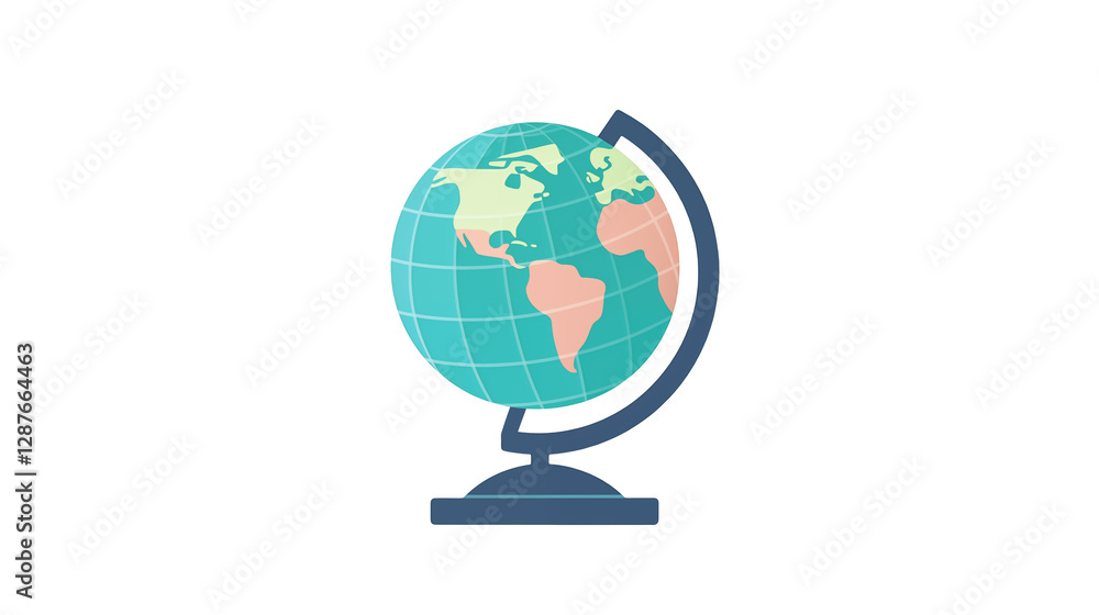 Global Education Concept World Map Globe for Teaching Learning and Travel Resources Global Education Concept World Map Globe for Teaching Learning and Travel Resources