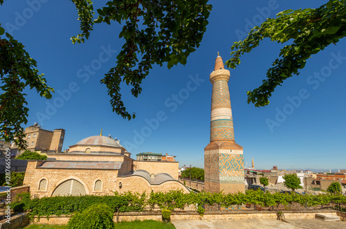 Obraz na płótnie The construction year of the Ulu Mosque, located in Siirt Province, Türkiye, is not known exactly. w salonie