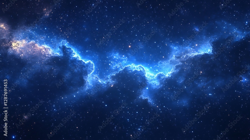Fototapeta premium Cosmic Nebula in Deep Space