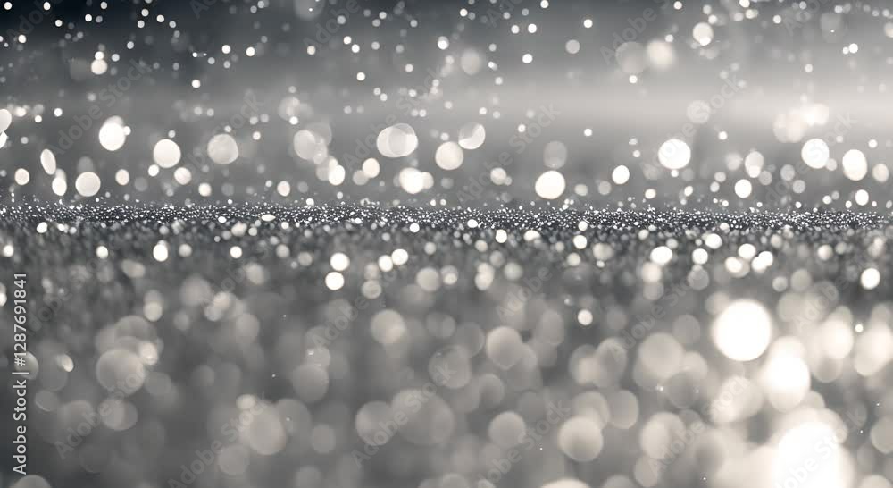 Silver Glitter Shimmering Sparkle Background Silver Glitter Shimmering Sparkle Background