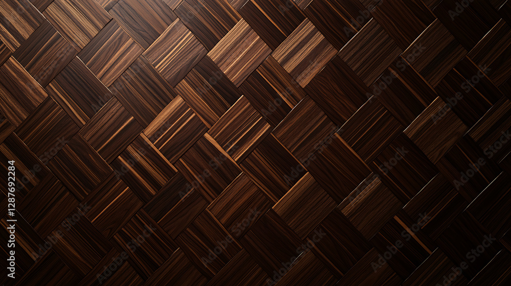 Intricate Woven Wooden Texture in Warm Brown Tones Showcasing Detailed Grain Patterns with Uniform Lighting Intricate Woven Wooden Texture in Warm Brown Tones Showcasing Detailed Grain Patterns with Uniform Lighting
