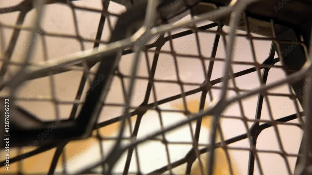 Electric mosquito killer racket iron net