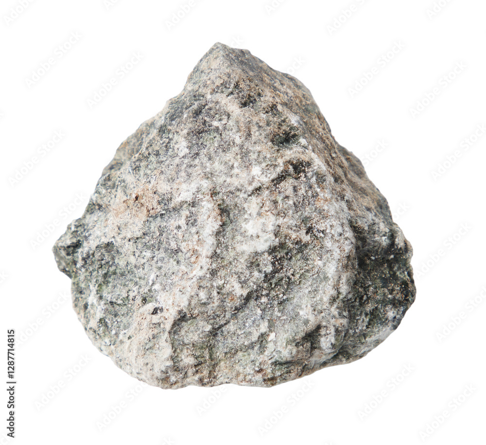 Obraz premium Jadeite stone isolated on white background