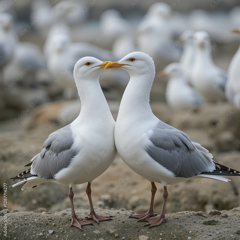 Obraz premium beautiful birds