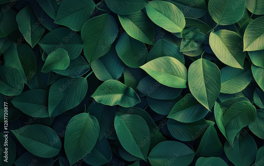 Saint Patrick Day leaf 3d background Saint Patrick Day leaf 3d background