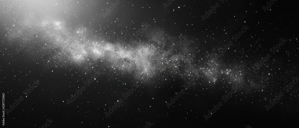 Fototapeta premium Vast cosmic expanse of stars and galaxies in deep space