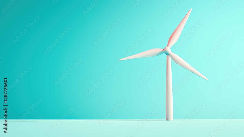 A close up shot of a wind turbine blade rotating against a bright blue sky, symbolizing clean energy, sustainability, and a reduced carbon footprint. A close up shot of a wind turbine blade rotating against a bright blue sky, symbolizing clean energy, sustainability, and a reduced carbon footprint.