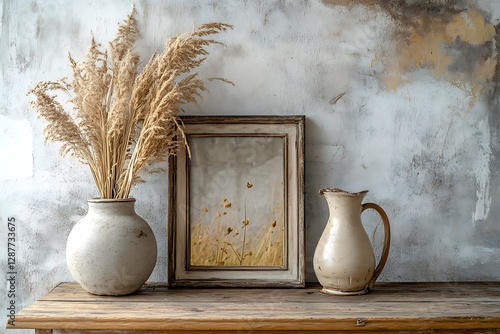 Rustic Decor, Artwork, Table