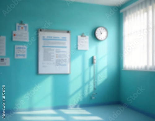 hospital corridor in hospital