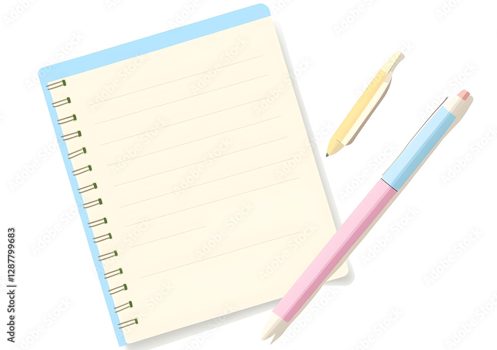 notebook and pencil notebook and pencil