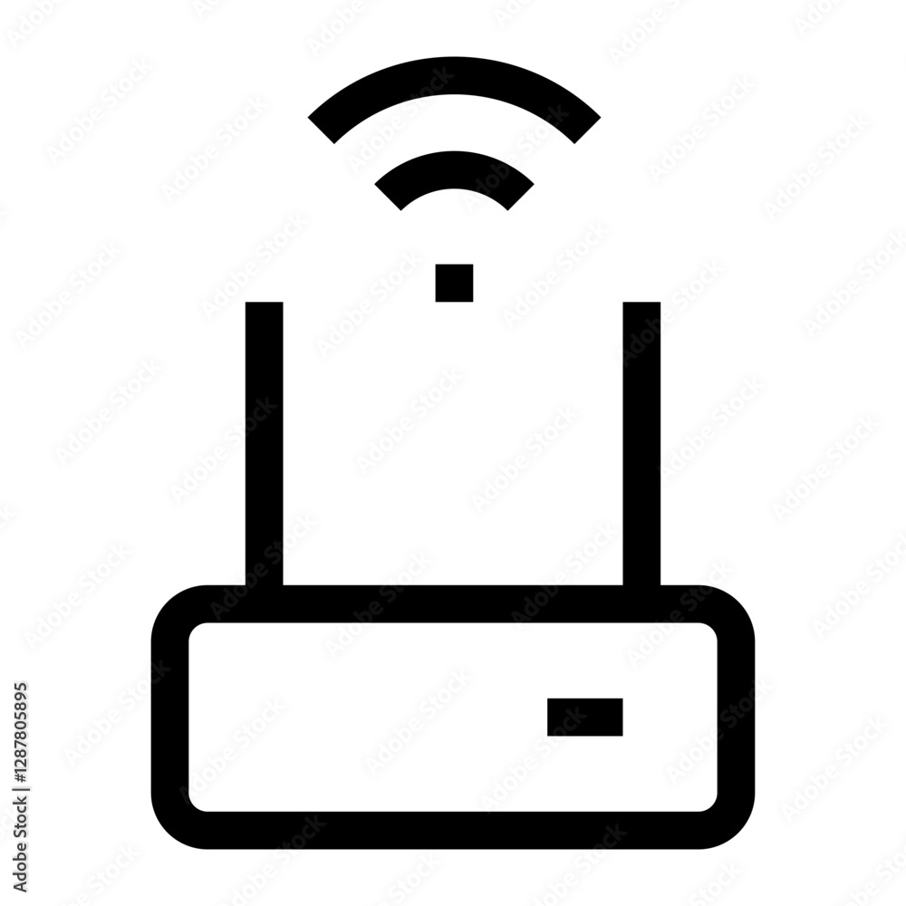 smart home thin icon smart home thin icon
