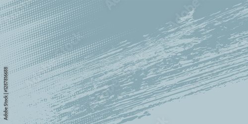 Dots halftone white and blue color pattern gradient grunge texture background. Dots pop art comics sport style vector dots halftone blue and white abstarct background vector illustration