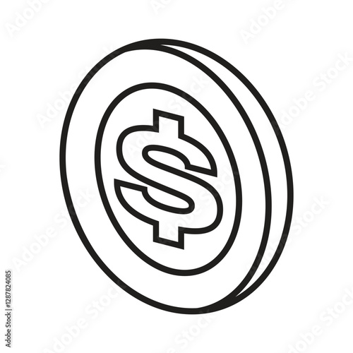 Bitcoin Icon dollars