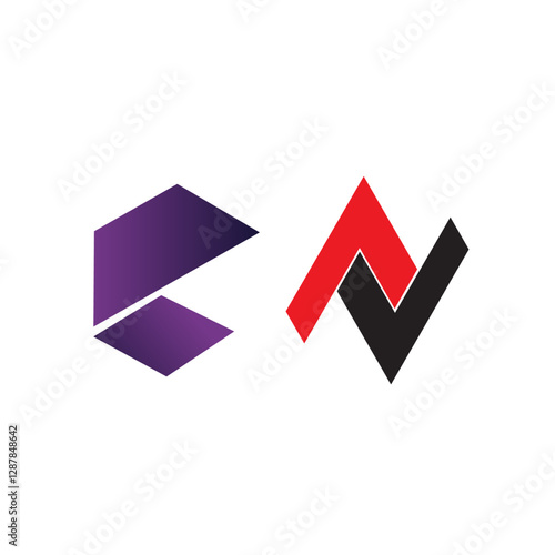 Two modern colorful logo designs. Free Download Two modern colorful logo designs. - GFXLoad