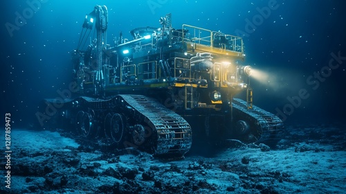 Subaquatic Crawler: Deep Sea Exploration Vehicle