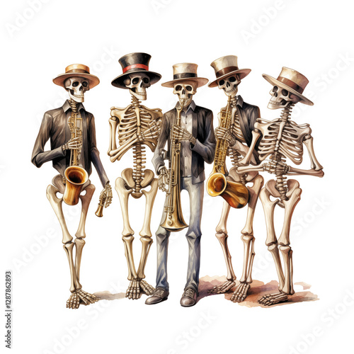 skeleton band