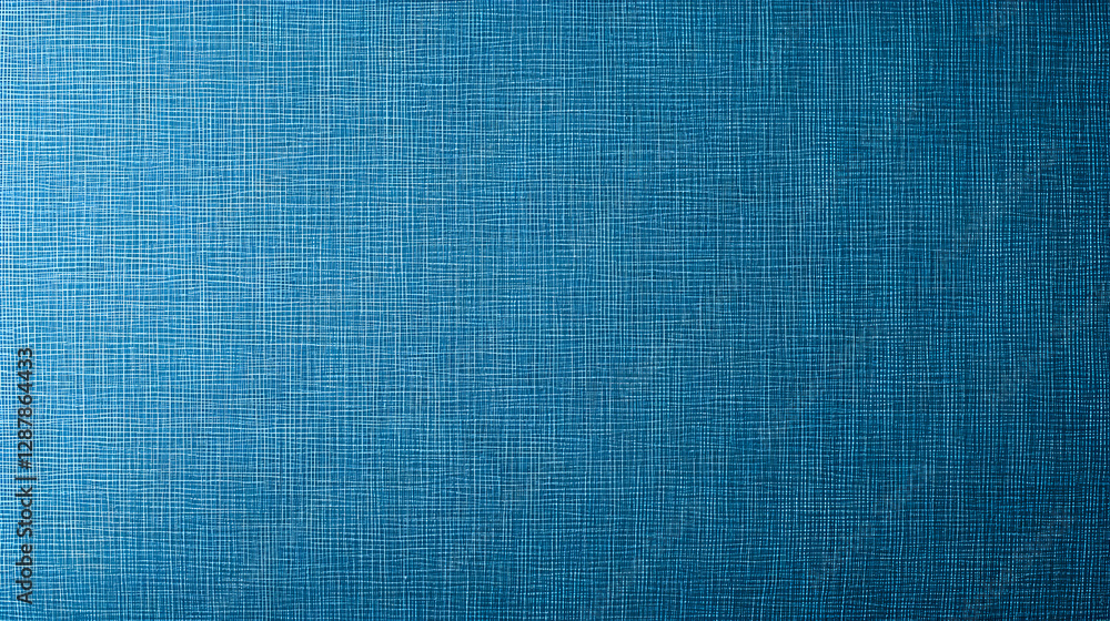 Abstract Blue Geometric Texture Background with Crosshatched Lines