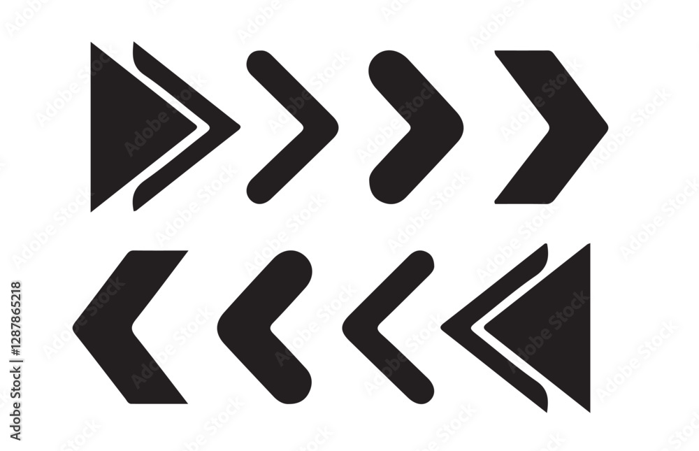 Arrow icon set. Collection arrows sign. Arrow Cursor. Simple arrow set. Vector illustration eps 10. Arrow icon set. Collection arrows sign. Arrow Cursor. Simple arrow set. Vector illustration eps 10.
