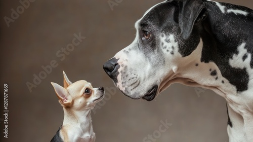 A Great Dane and a Chihuahua: A Tale of Two Dogs photo