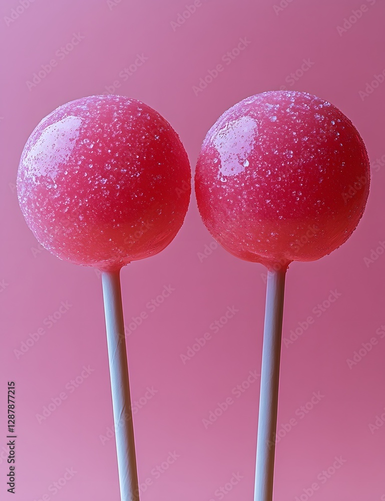 lollipop on pink background lollipop on pink background