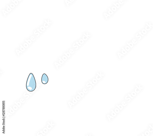 水滴のイラスト