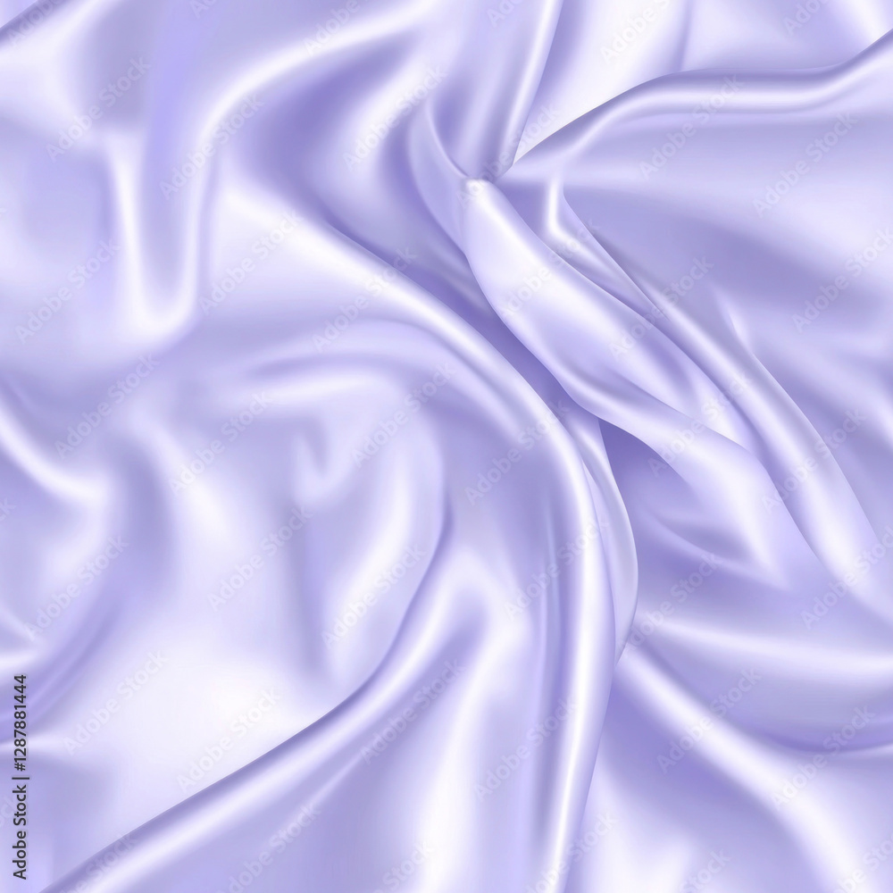 Obraz premium Silk fabric softly flowing, rippling with light in a smooth, luxurious, elegant, and light background