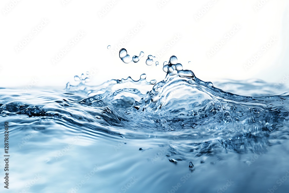 Crystal-Clear Blue Water Splash: High-Resolution Fluid Motion & Purity
Crystal-Clear Blue Water Splash: High-Resolution Fluid Motion & Purity