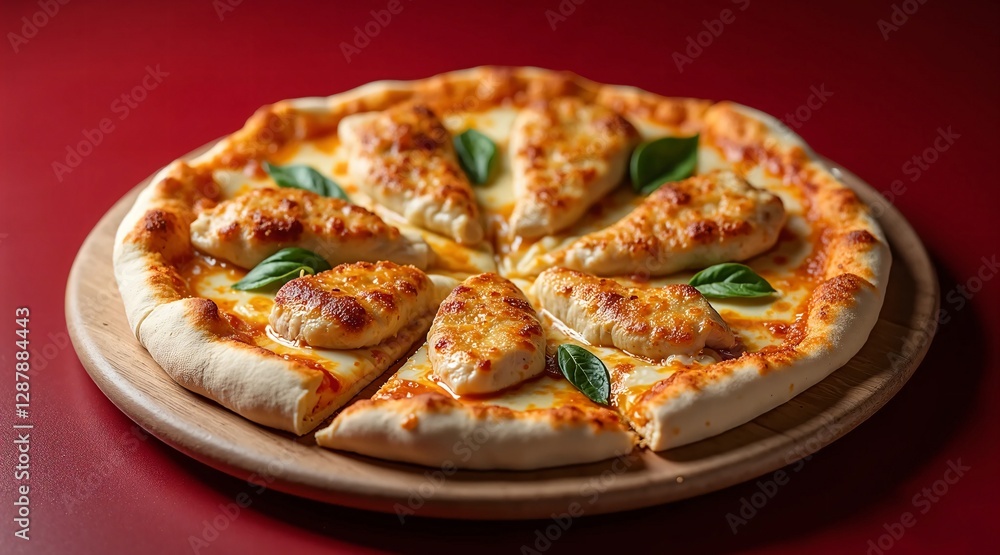 pizza on a wooden table pizza on a wooden table