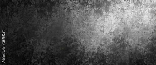 Wallpaper Mural Dark Gray Grunge Concrete Texture Background with Light Gradient Torontodigital.ca