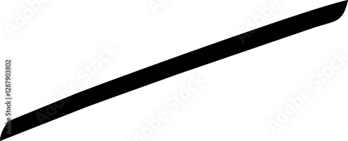 Basic art of Arabic letter of alphabet or basic Arabic symbol use in their language.