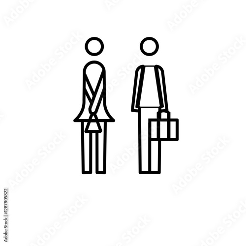 Icon of male and female