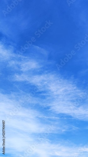 blue sky with clouds