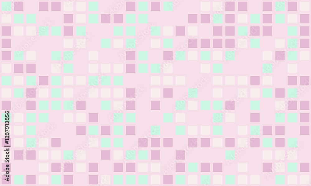 Geometric grid pattern with textured cubes and bright colours. Great for trendy, minimal designs, fabric prints, or background decor. Geometric grid pattern with textured cubes and bright colours. Great for trendy, minimal designs, fabric prints, or background decor.