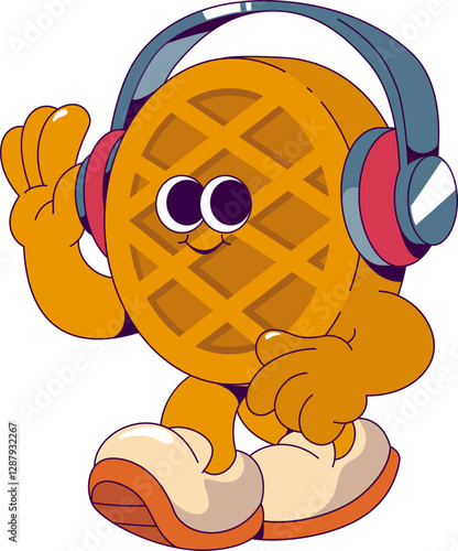 Waffle Mascot
