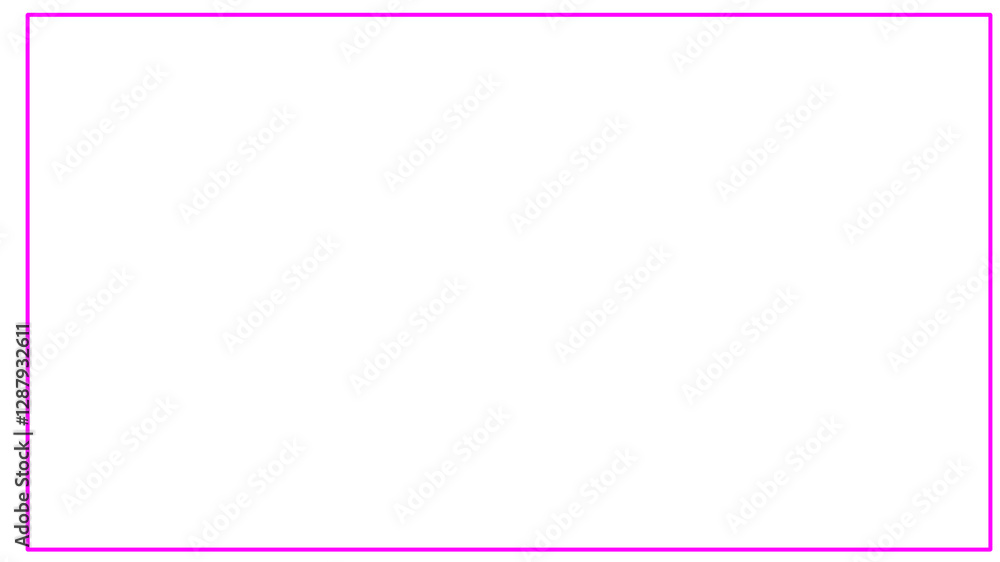 pink rectangle frame basic shape 2 pink rectangle frame basic shape 2