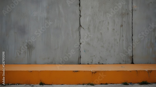 Painted concrete background Generative Ai
