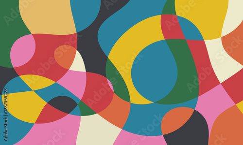 Abstract background colorful combination for presentation background, poster, and flyer 2025