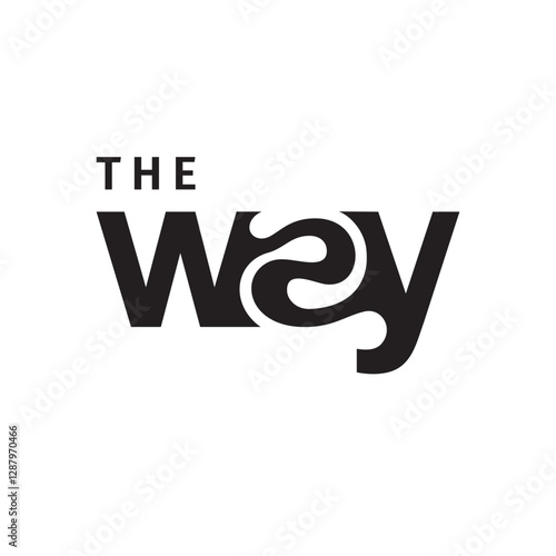The way logotypes with the letter "a" as a river flow. 