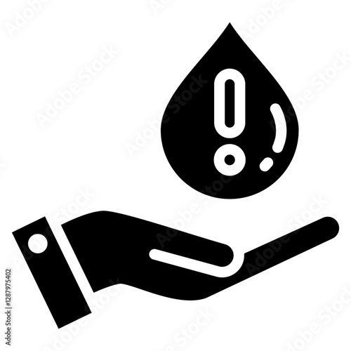 Water Scarcity  Icon Element For Design