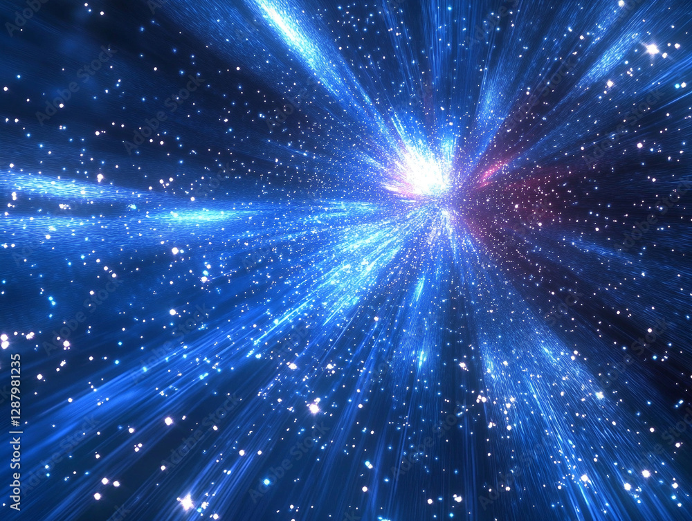In a vast and boundless universe, radiant rays burst forth, creating a stunning visual that captures the brilliance of cosmic energy In a vast and boundless universe, radiant rays burst forth, creating a stunning visual that captures the brilliance of cosmic energy