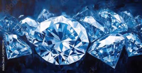 Blue Diamonds: A Sparkling Collection