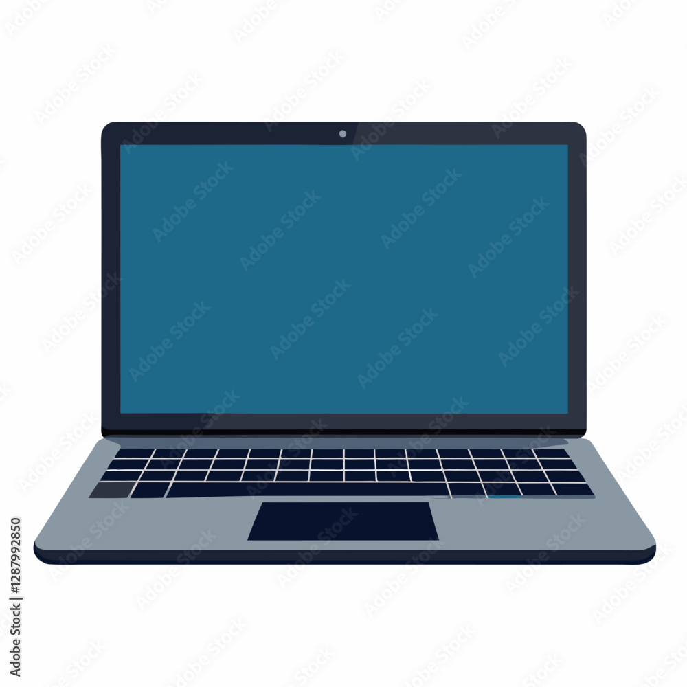 laptop isolated on white background laptop isolated on white background