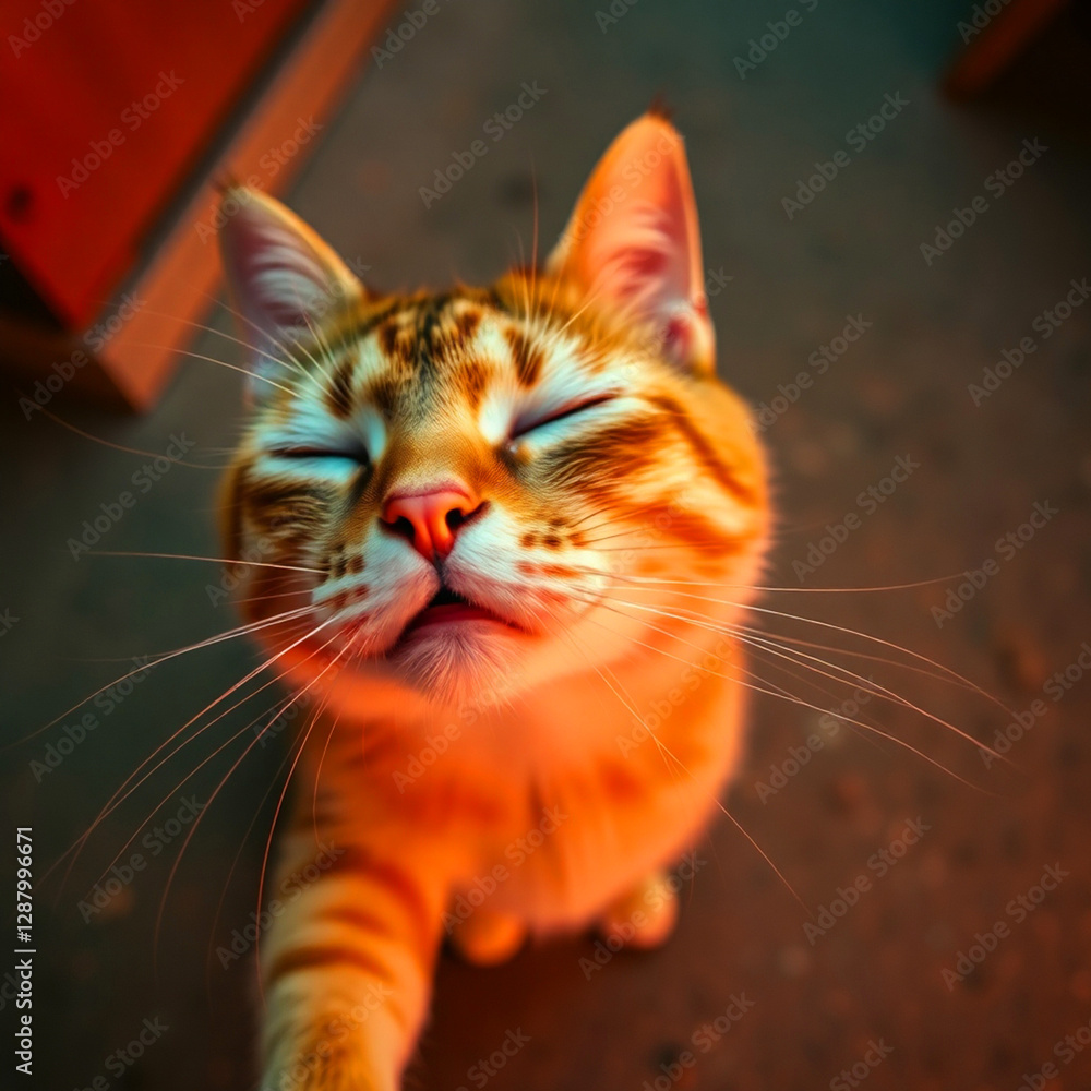 cute cat expression