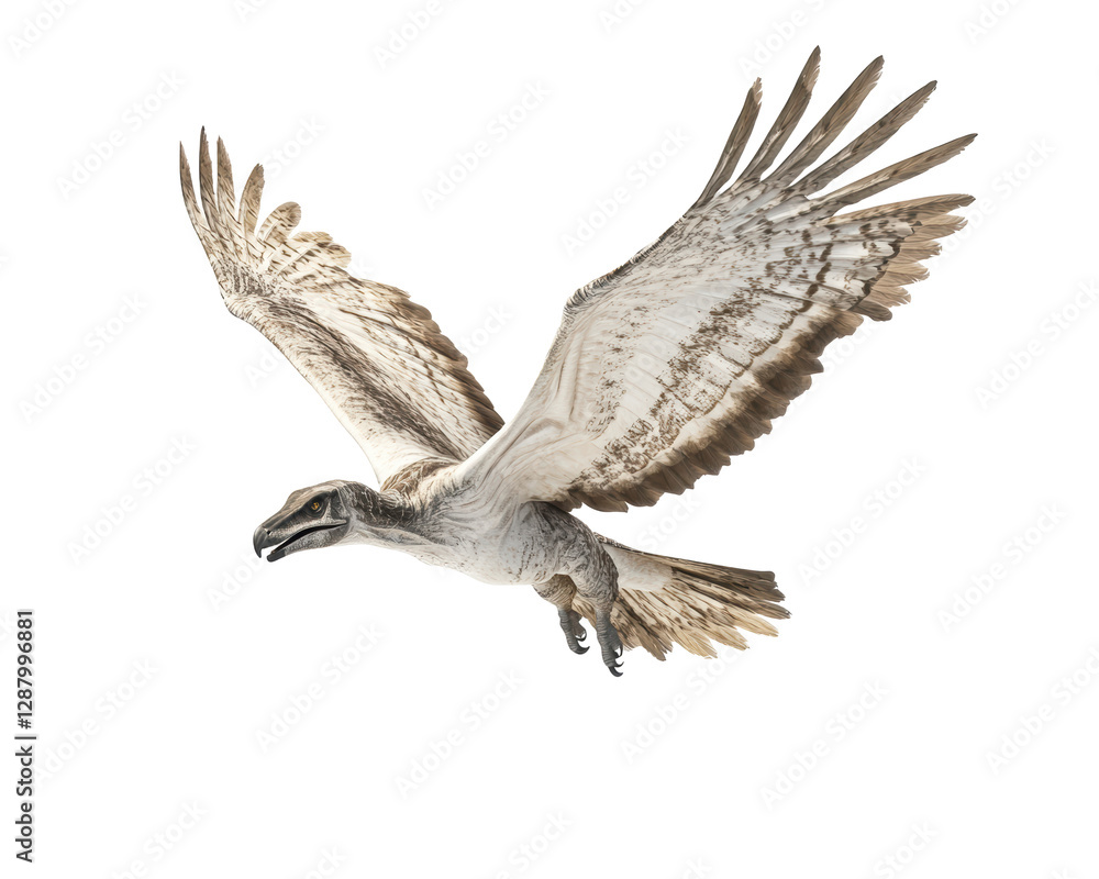Obraz premium Isolated Detailed Illustration of Microraptor Guiding