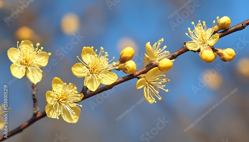 Blossoming Branches Springtime